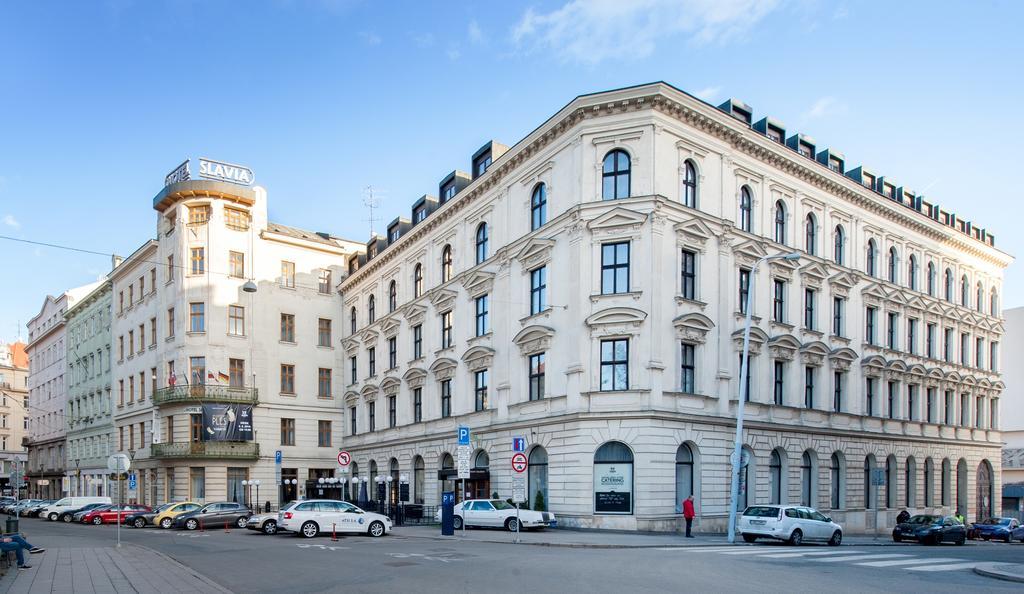 Hotel Slavia Brno Esterno foto