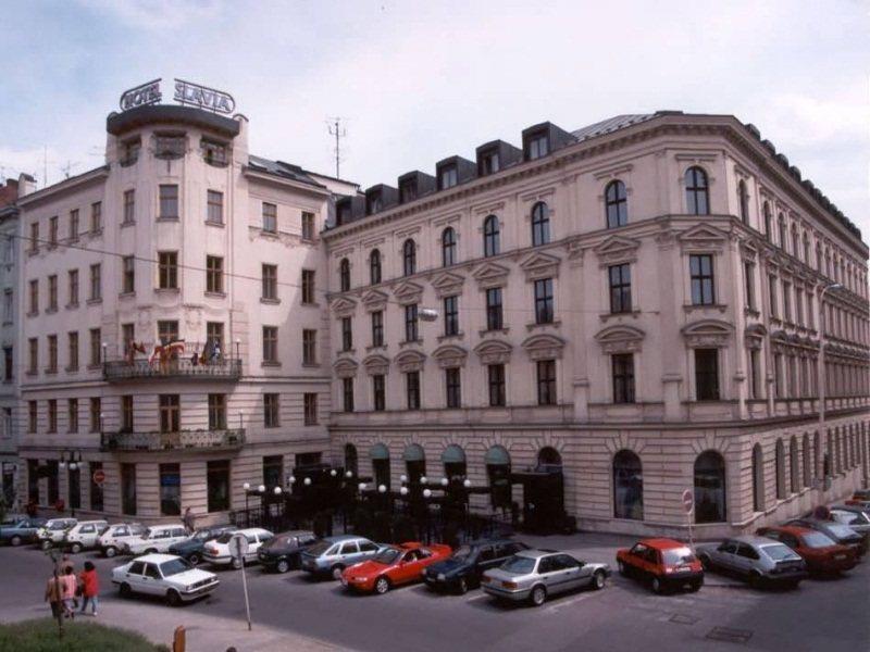 Hotel Slavia Brno Esterno foto