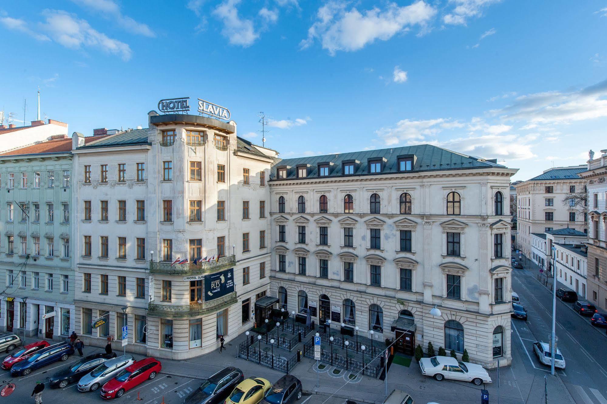 Hotel Slavia Brno Esterno foto